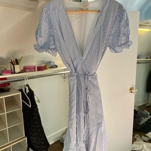 IF BY SEA wrap dress